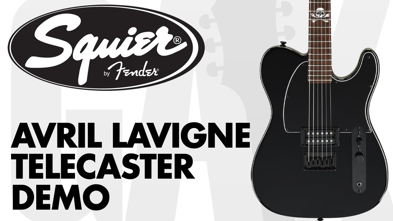 希少】Squier AVRIL LAVIGNE Telecaster Squier Avril Lavigne