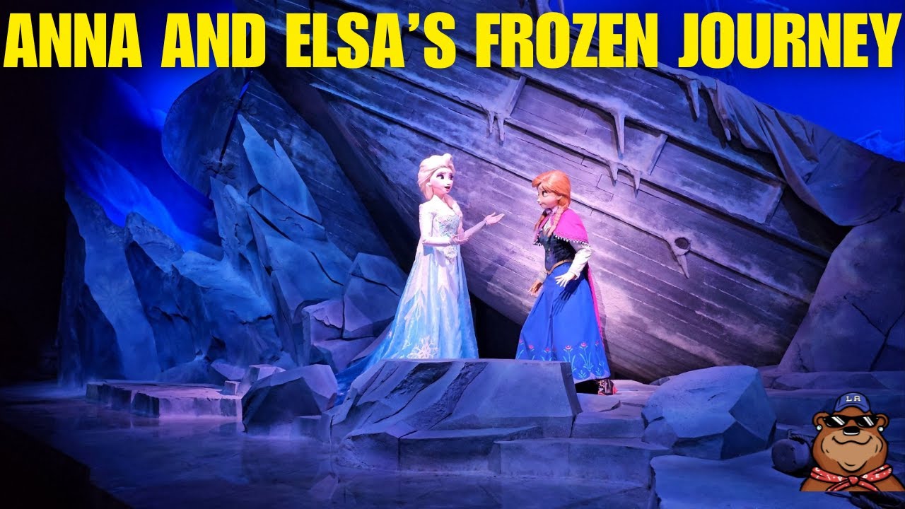Anna and Elsa's Frozen Journey 4K Full Ride - Fantasy Springs in