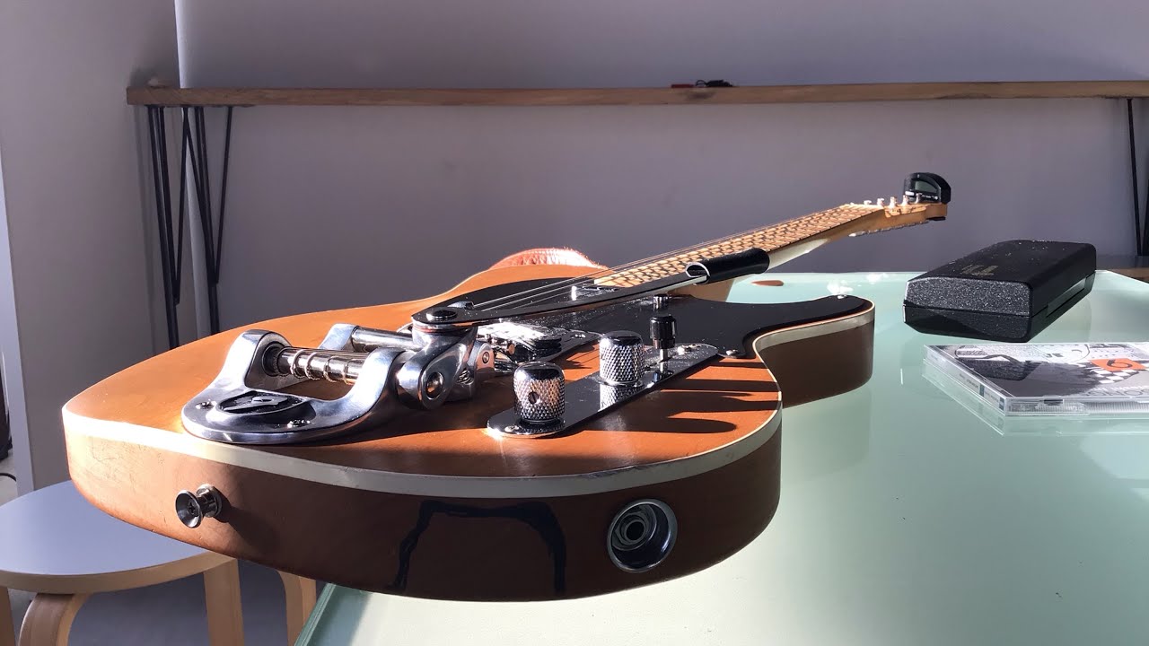 ビグスビーテレキャスターの音 Installing and Sounds of Bigsby B5