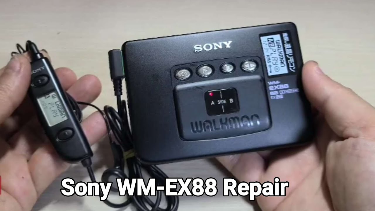 SONY WALKMAN WM-EX88 公式通販 カセットウォークマンWM-EX88 現状品