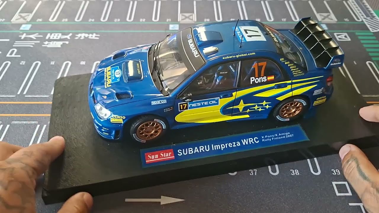 1:18 Sun Star Subaru Impreza WRC - YouTube