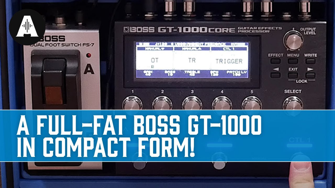 BOSS GT1000 core FS-7セット BOSS GT-1000CORE ギターエフェクターFS