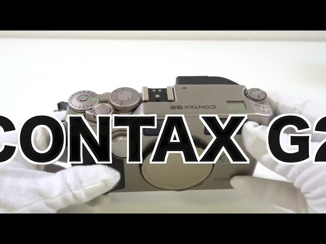 CONTAX G2 Operation check Method of operation - YouTube