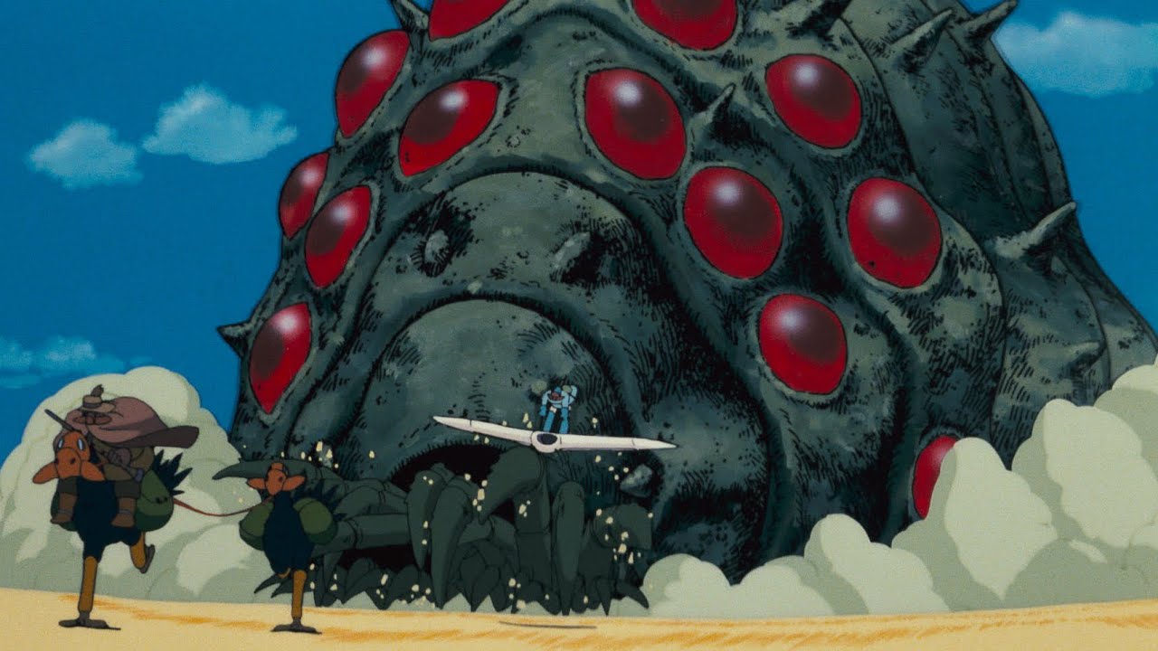 風の谷のナウシカ ナウシカ昼 メーヴェ オーム王蟲 巨神兵 テト ティム