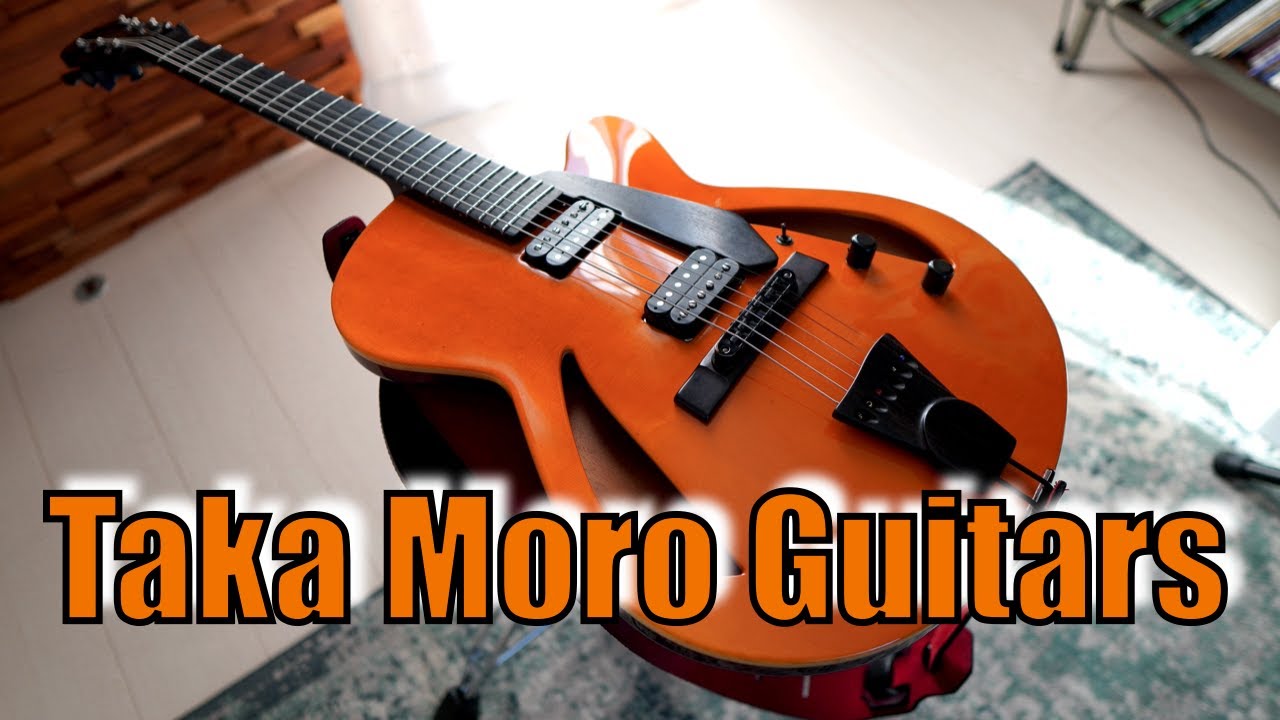 現代的アーチトップギター】Taka Moro Guitarsを紹介します。 - YouTube
