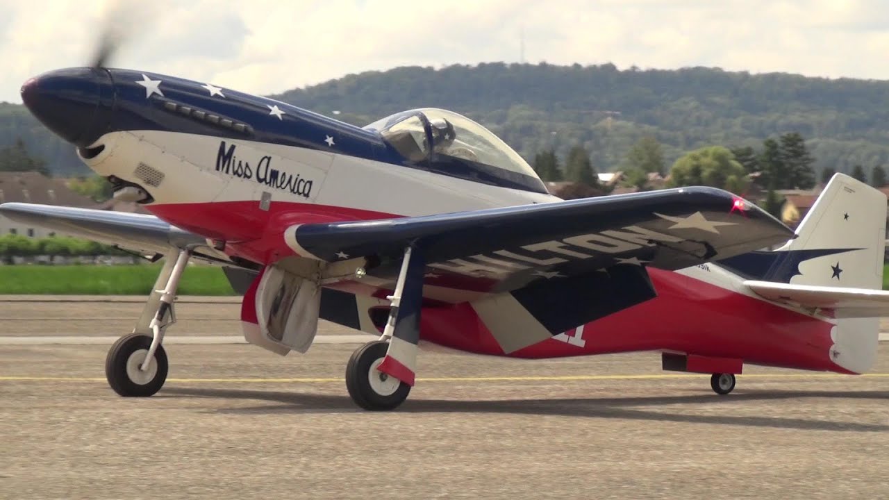 航空機・ヘリコプター R/C PLANE KIT Super Mustang Miss America R/C