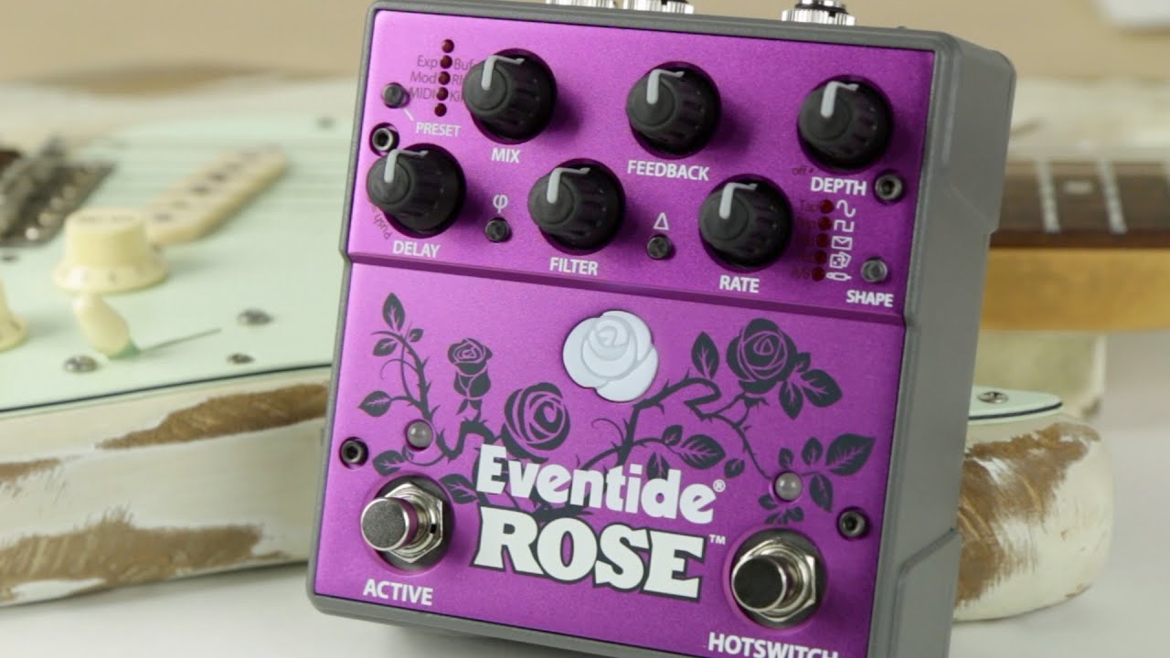 ギター EVENTIDE ROSE Rose | Modulated Delay Effects Pedal