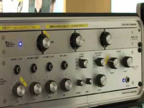 Alpha Recording System Model 3500 3 Band Isolator - YouTube
