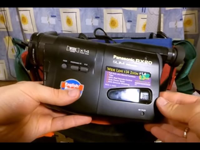 Panasonic 希少 VHS-C ビデオカメラ NV-A20 NV-A20 | デジタルビデオ