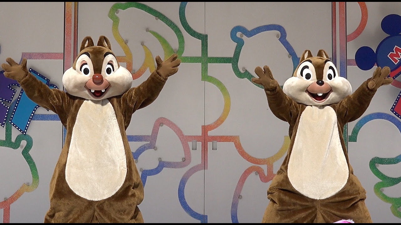 3446.昔の海外ディズニーワールドピン ナースデイ チップとデール