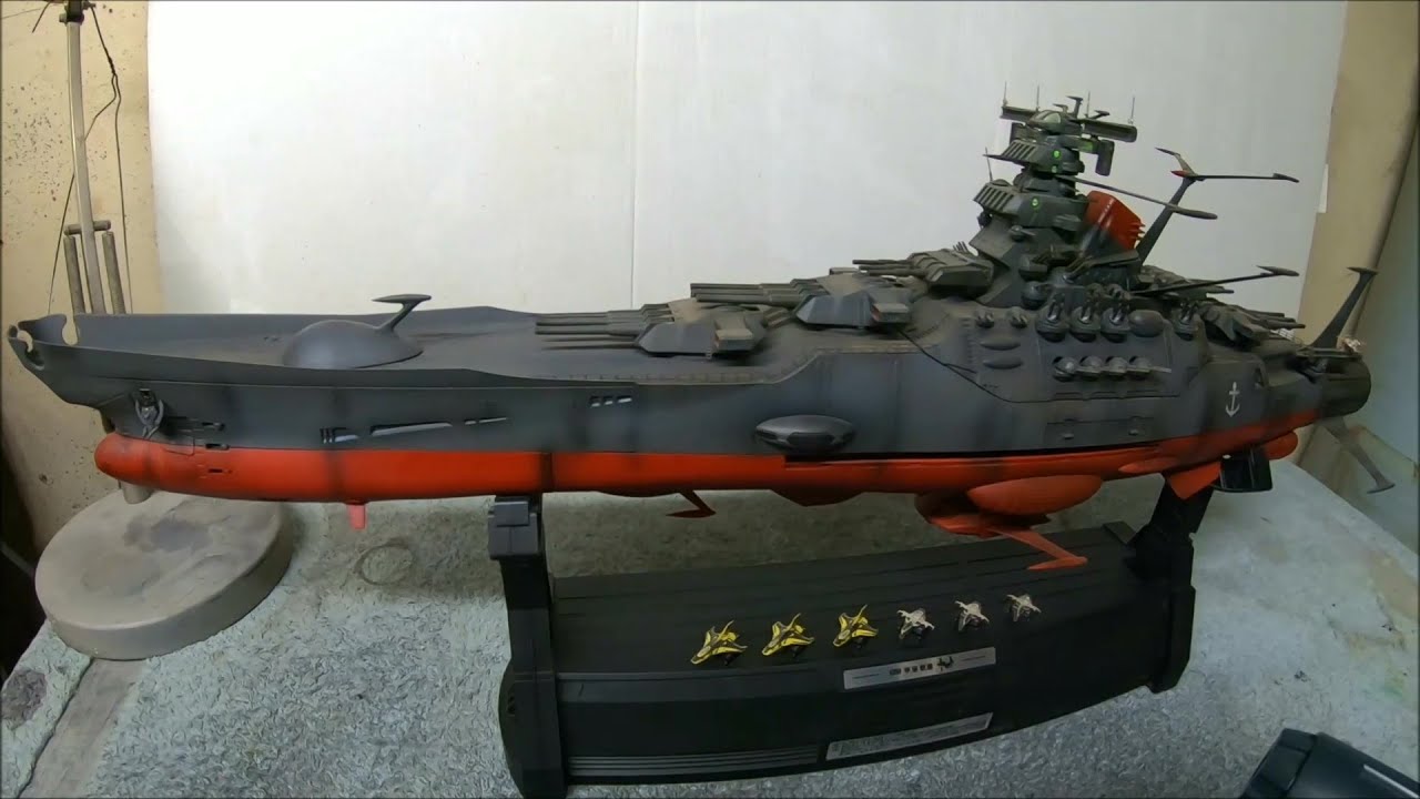 Starblazers 1:350 Scale Spacebattleship Yamato By Bandai - YouTube