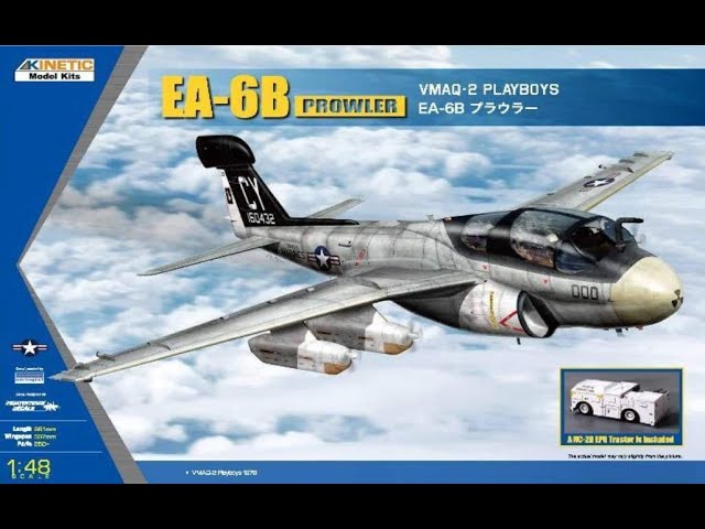 Kinetic 1/48 scale Grumman EA-6B - YouTube