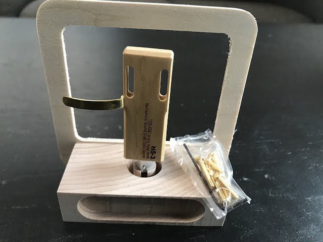 ツゲ製のヘッドシェルと金属製のヘッドシェルの音色比較♪ - YouTube