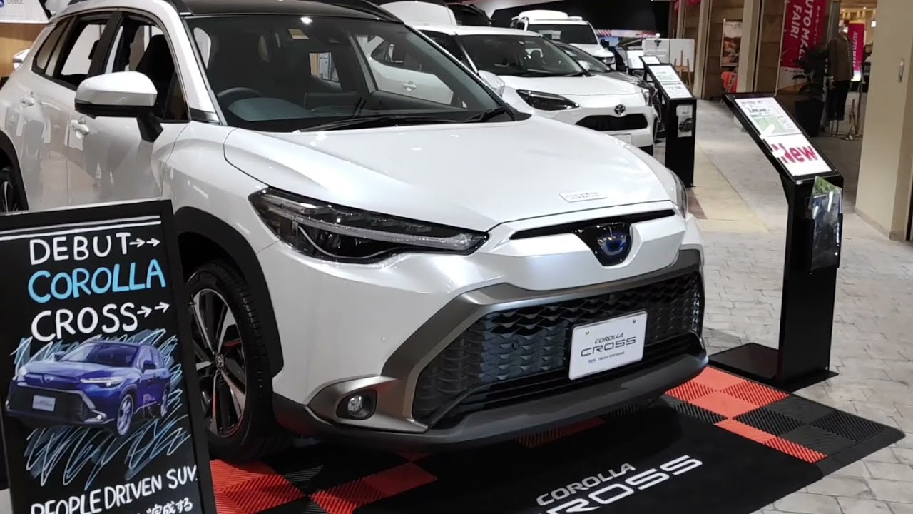 Toyota Corolla Cross Platinum White Pearl Mica〈089〉 - YouTube