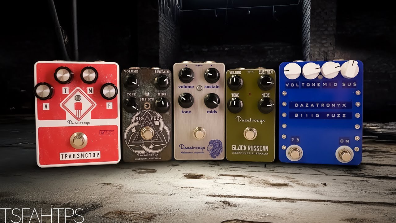 付属品完備】Dazatronyx BIG FUZZ Bigmuff系ファズ 付属品完備