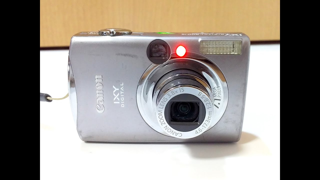 Canon IXY DIGITAL 900 IS レンズエラー デジタルカメラのレンズエラー