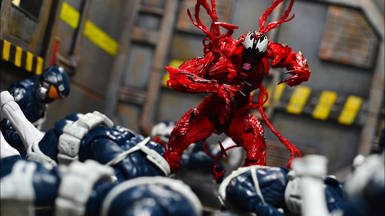 Kaiyodo Amazing Yamaguchi 008 Revoltech Carnage Review - YouTube