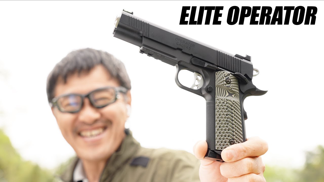 WA エリートオペレーター G10グリップ ガスブローバックガスガン
