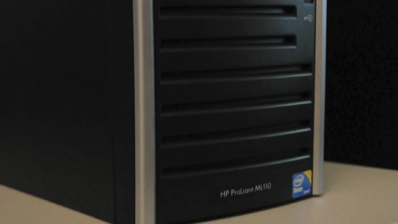 HP ML110 G5 Server - YouTube