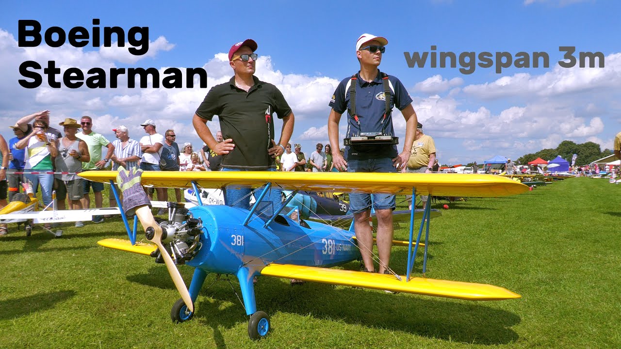 スーパーステアマン SUPER STEARMAN 40ラジコン飛行機