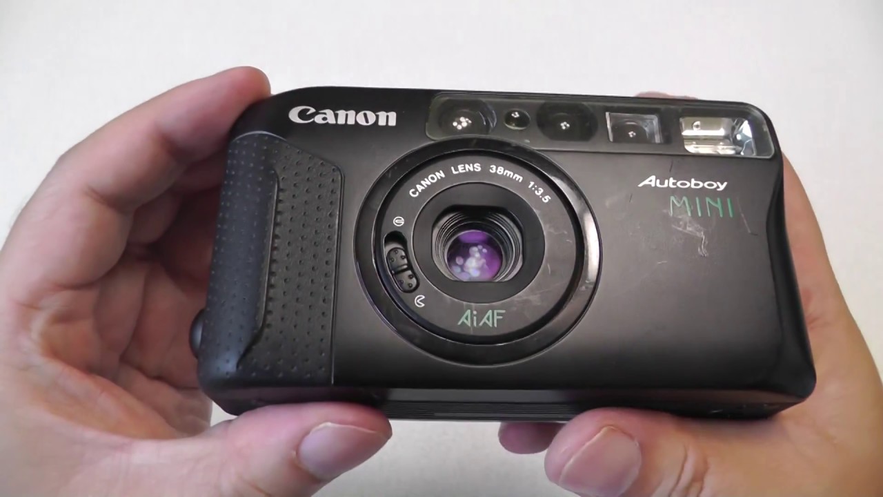 フィルムカメラ】500円で買った、Canon Autoboy MINI で撮影してみまし