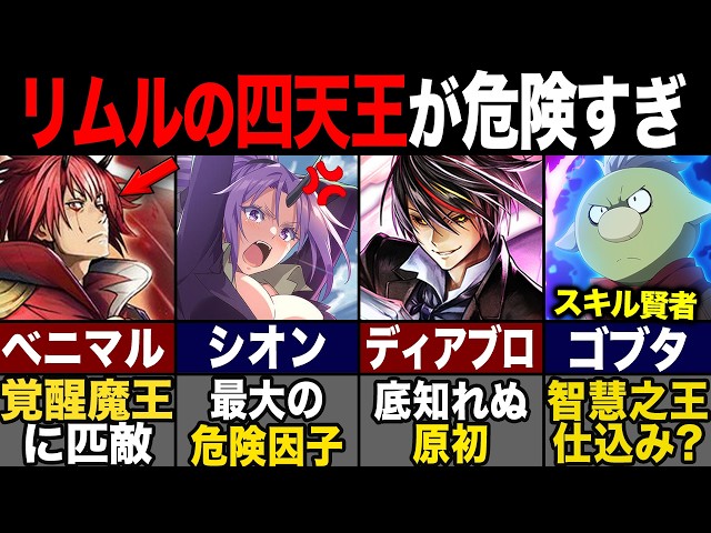 リムル色紙 ディアブロ ギイ ギィ ベニマル ヴェルドラ リムル色紙