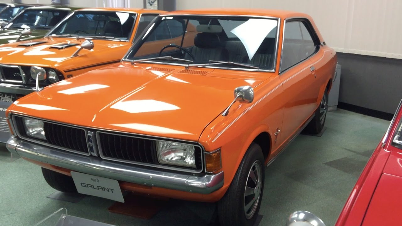 70年式、三菱 コルト ギャラン ハードトップAⅡカスタムL - YouTube