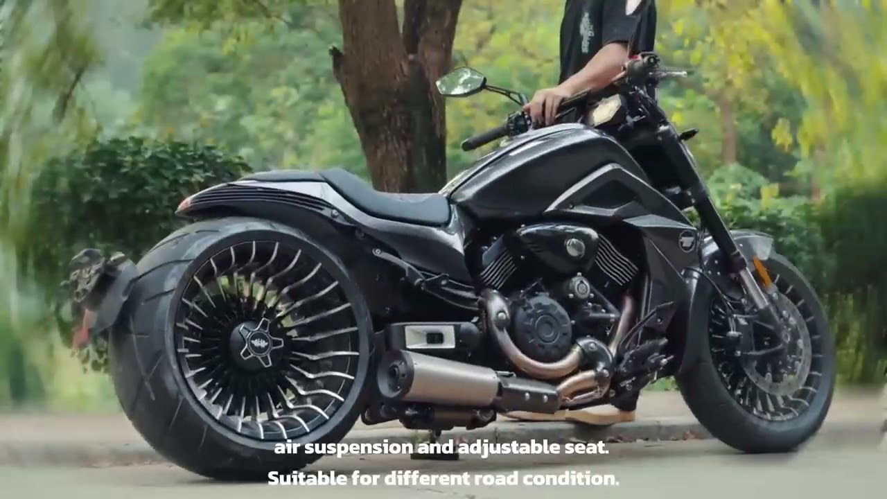 Cruiser Motorcycle │ Timeberwolf 800 │ Hanyang Motor - YouTube