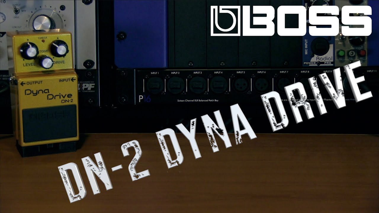BOSS DN-2 Dyna Drive - YouTube