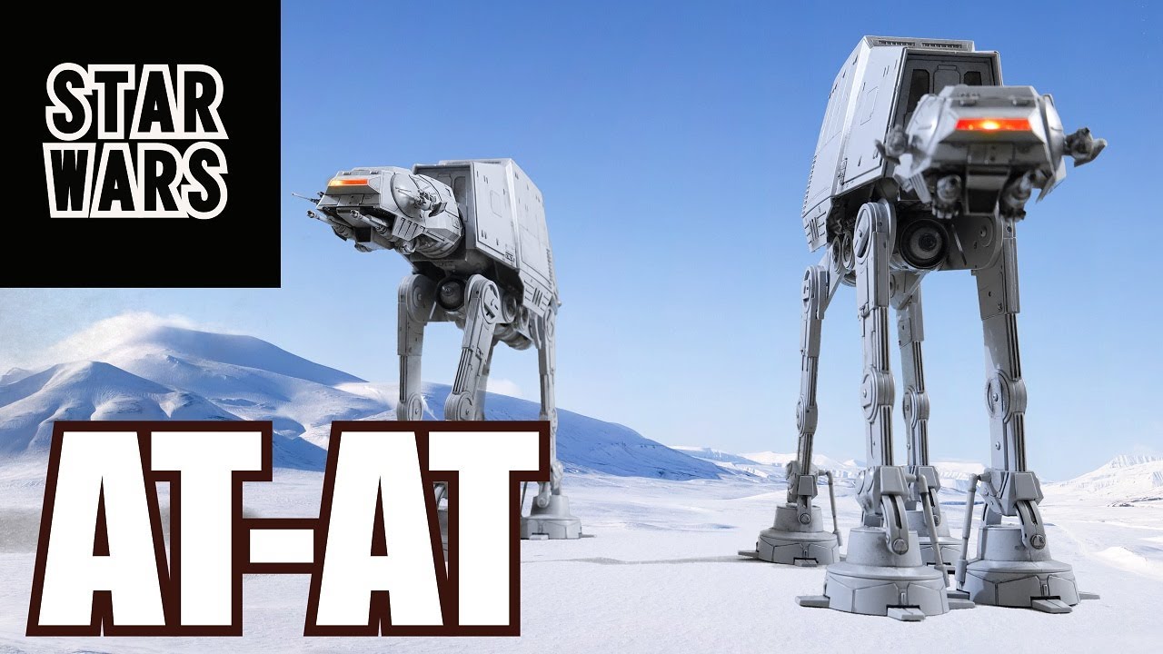 バンダイ 1/144 STAR WARS AT-AT - YouTube