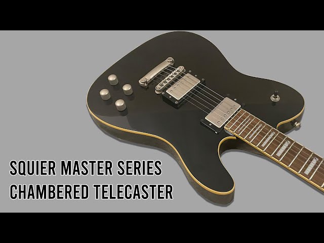 Squier Master Series Chambered Tele – Storage Locker Find #guitar