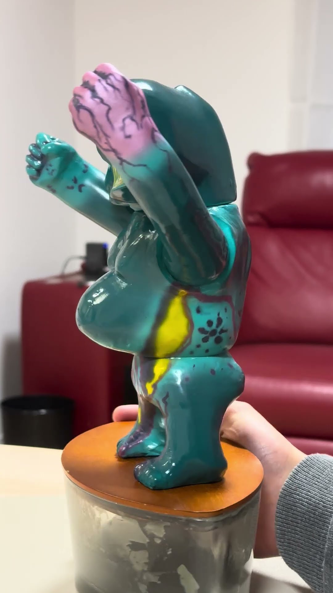 インディーズソフビ「ヤーヤ」No.12／ゆうた工場 オリジナルソフビ