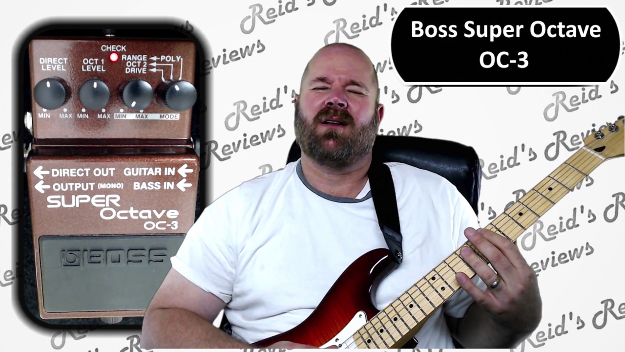 Surprise Distortion! Boss Super Octave OC-3 OC3 Octaver Guitar