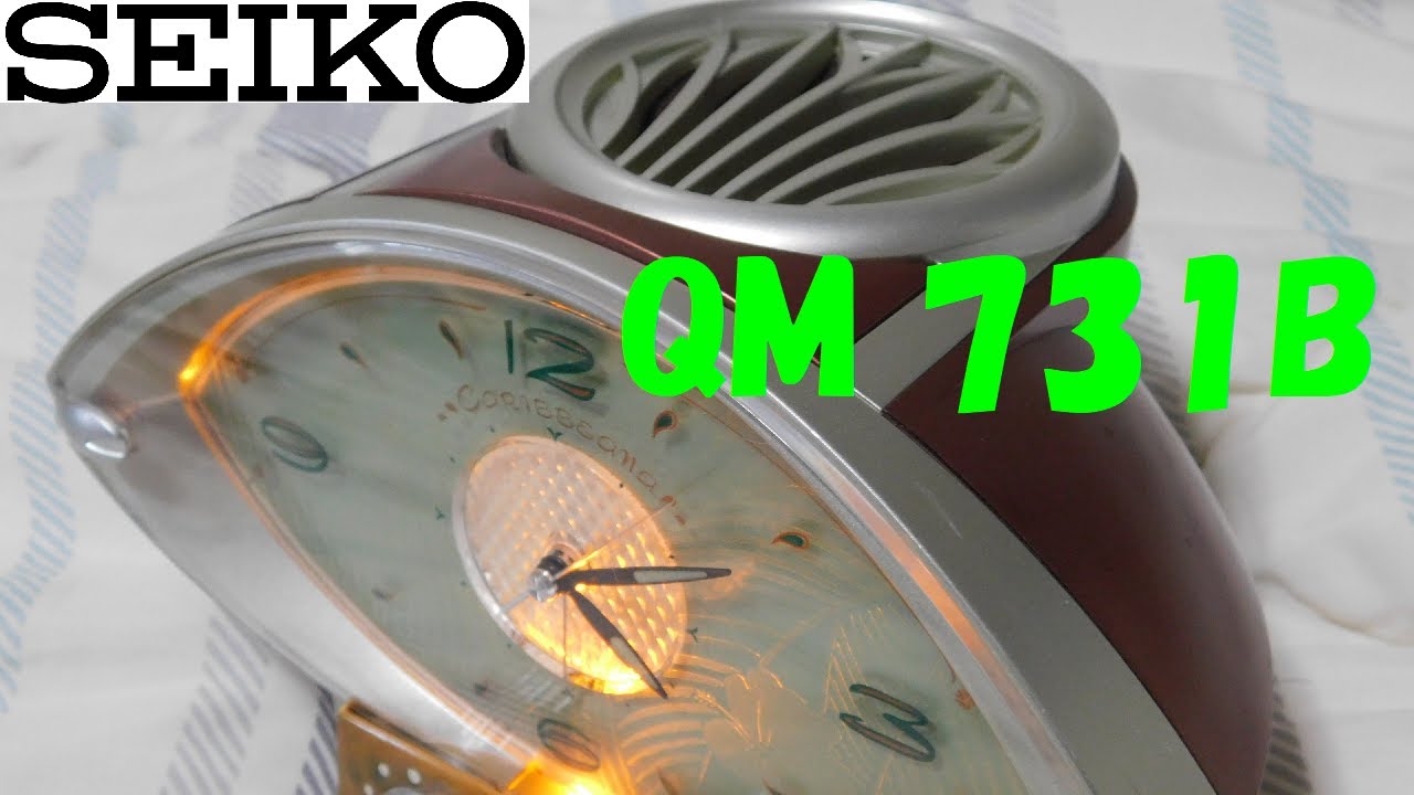 個人的20年記念】セイコー メロディー目覚まし時計「カリビアーナ