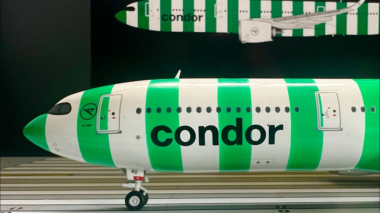 GeminiJets 1/200 Condor Airlines Airbus A330-900NEO {Island Green