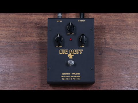 Electro-Harmonix Big Muff Pi Black Russian - YouTube