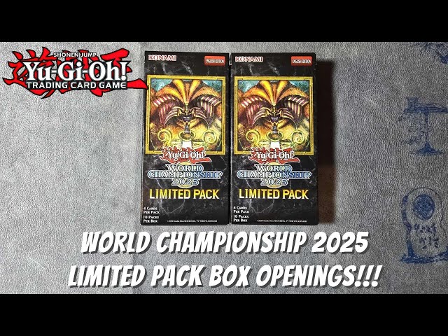 遊戯王LIMITED PACK WORLD CHAMPIONSHIP 3BOX Limited Pack World