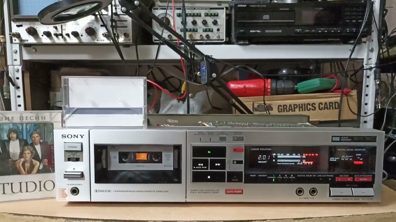 SONY TC-FX705 ￥62,800(1983年11月発売), 20Hz～19kHz. - YouTube