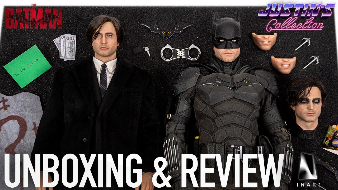 INART The Batman, Bruce Wayne & Bat-Signal Unboxing & Review - YouTube
