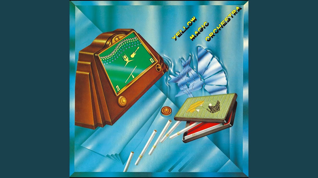 未開封 YMO 缶バッジ YELLOW MAGIC ORCHESTRA / ブルー S318