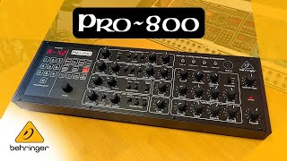 BEHRINGER PRO-800 デスクトップ アナログシンセサイザー 送料無料