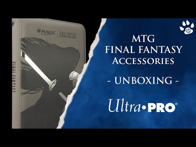 MTG FINAL FANTASY Accessories from ULTRA PRO - UNBOXING - Band of