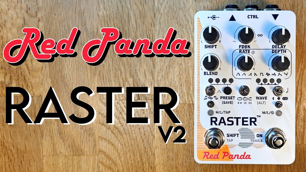 ギター Red Panda Raster ver.2 ギター Red Panda Raster ver.2 Red
