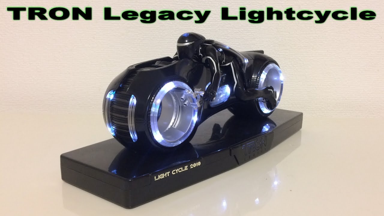 □TRON トロンレガシー ライトサイクル 2010 ダイキャスト フィギュア