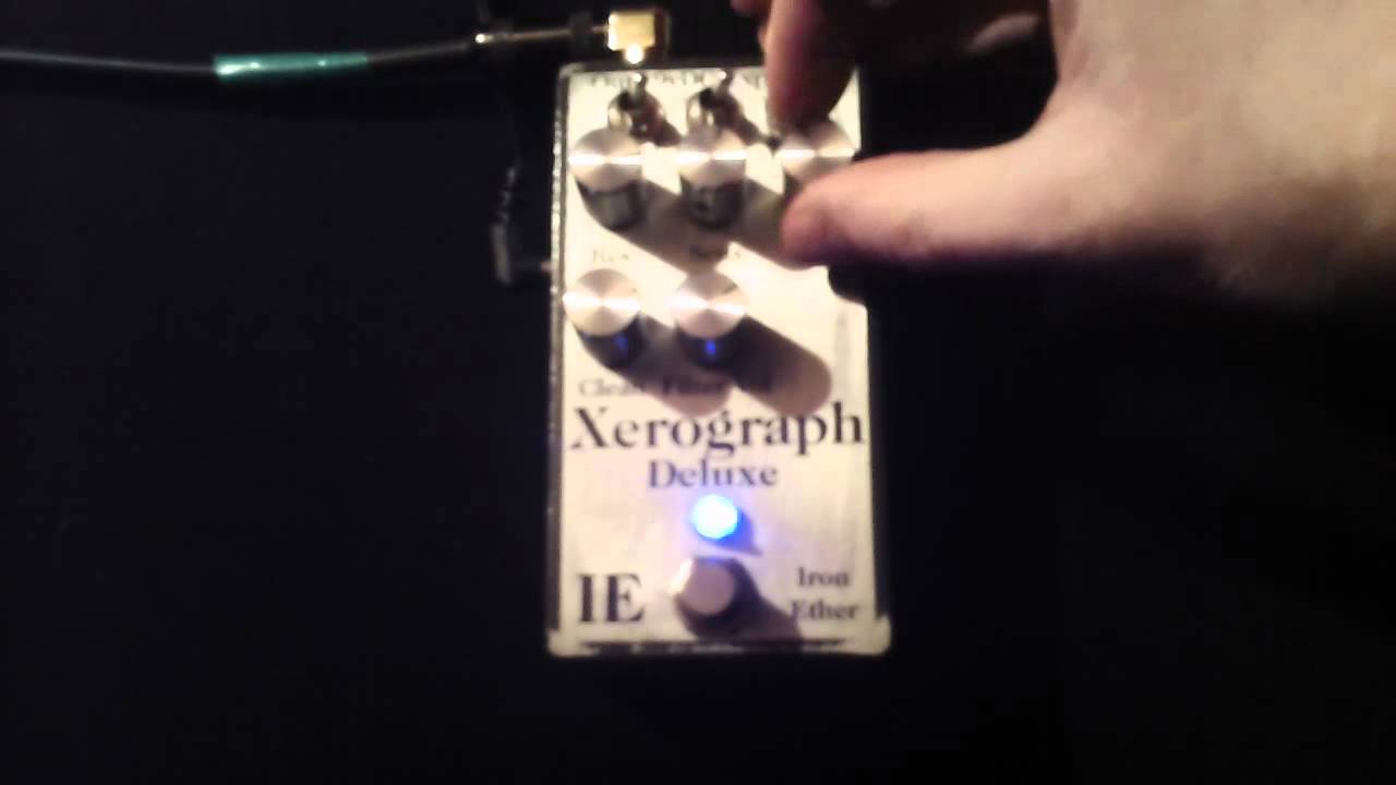 Iron Ether - Xerograph Deluxe Filter - BASS Demo - YouTube