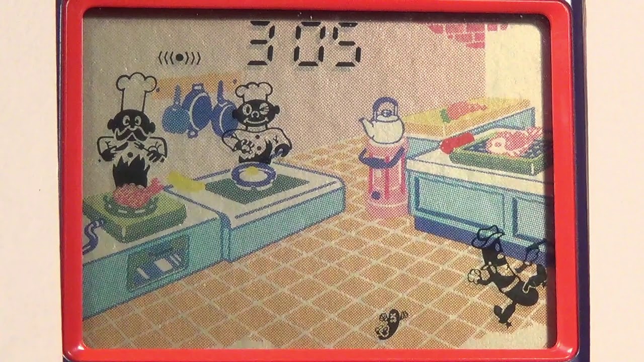 レトロ 液晶ゲーム】 ハングリーウインナ トミー デジプロ ウィンナー