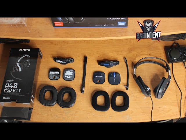 Astro A40 TR Mod Kit Review and Mic Tests - YouTube