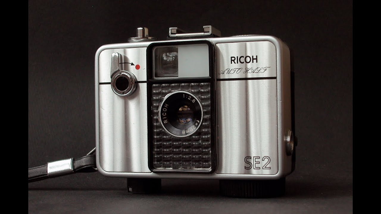 リコーオートハーフSE2 フィルム装填と取り出し RICOH AUTO HALF SE2