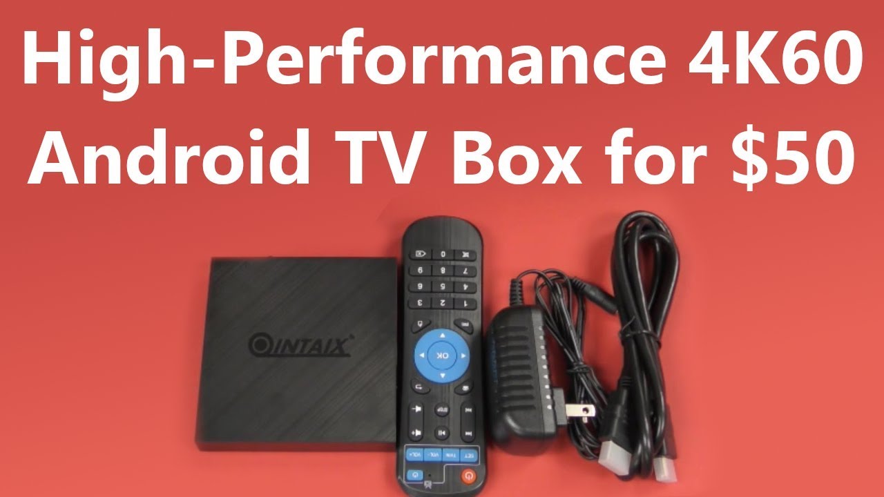 Screaming Fast Android TV Box with H.265, 4K60, HDR  for $50