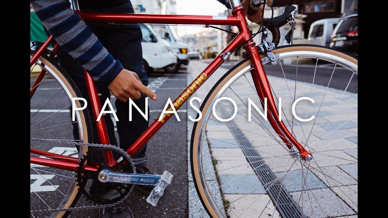 中古で入庫してたパナソニックのロードバイクを組みました - YouTube